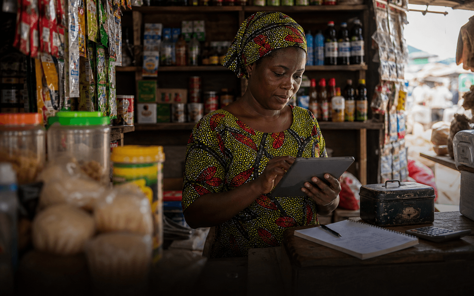 Shops, markets and distribution