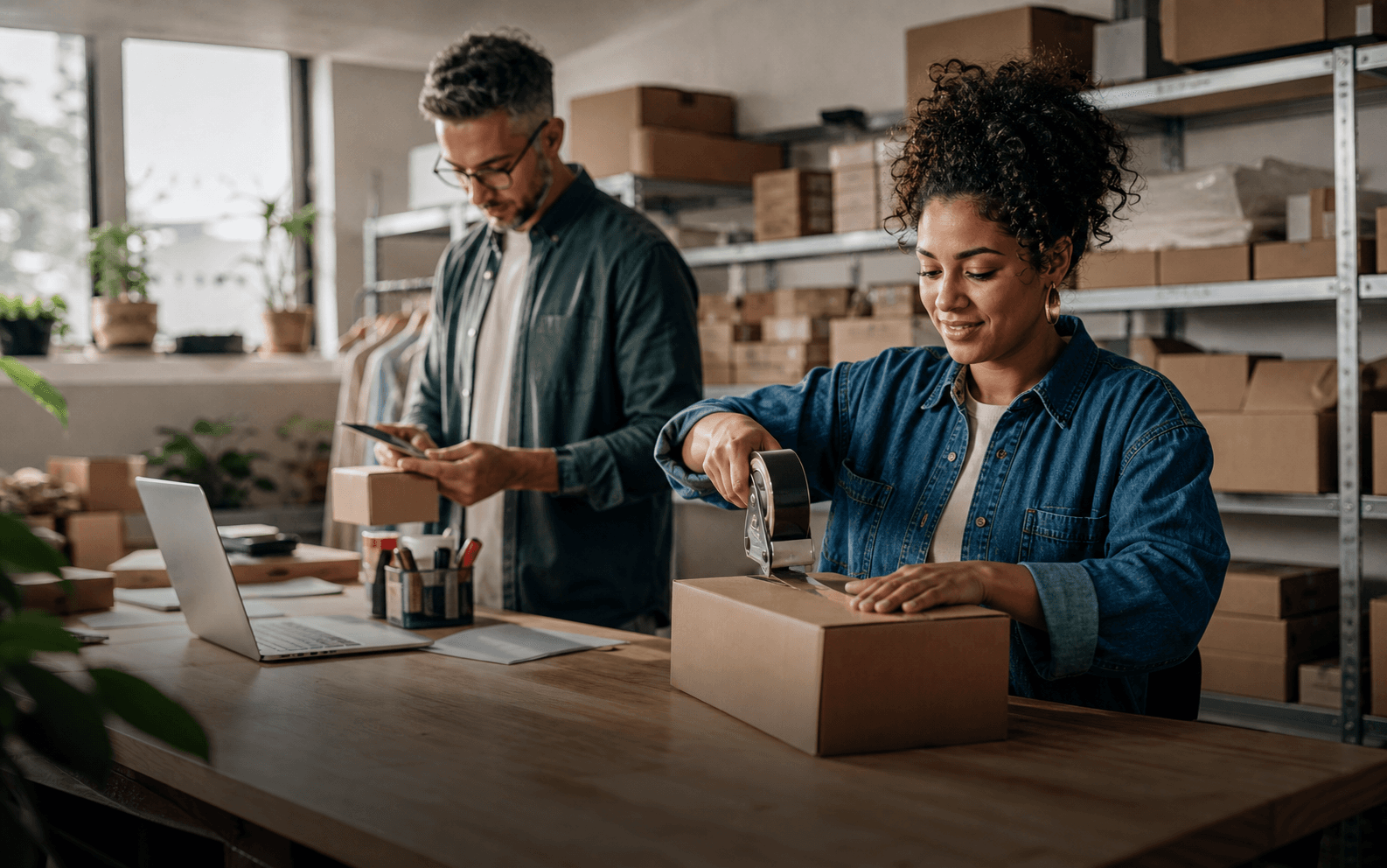 Online and social commerce workplace